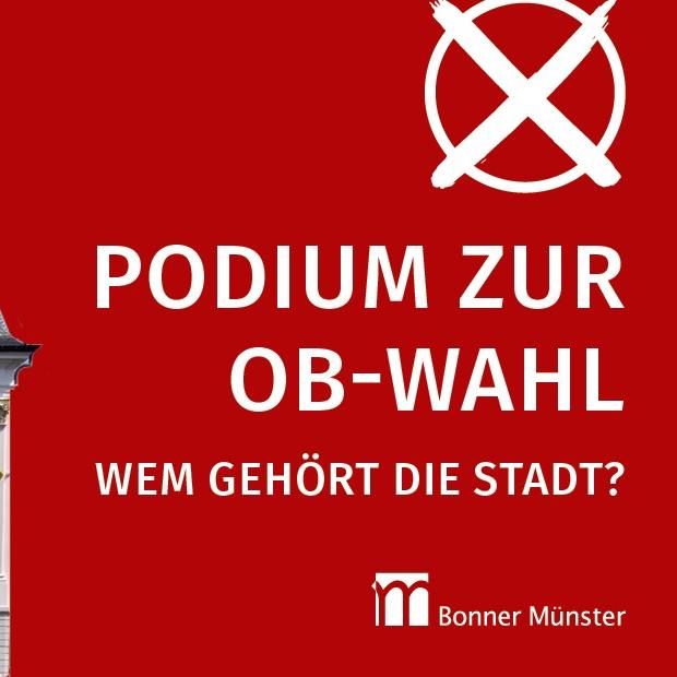 Podium: Wem gehört die Stadt?
