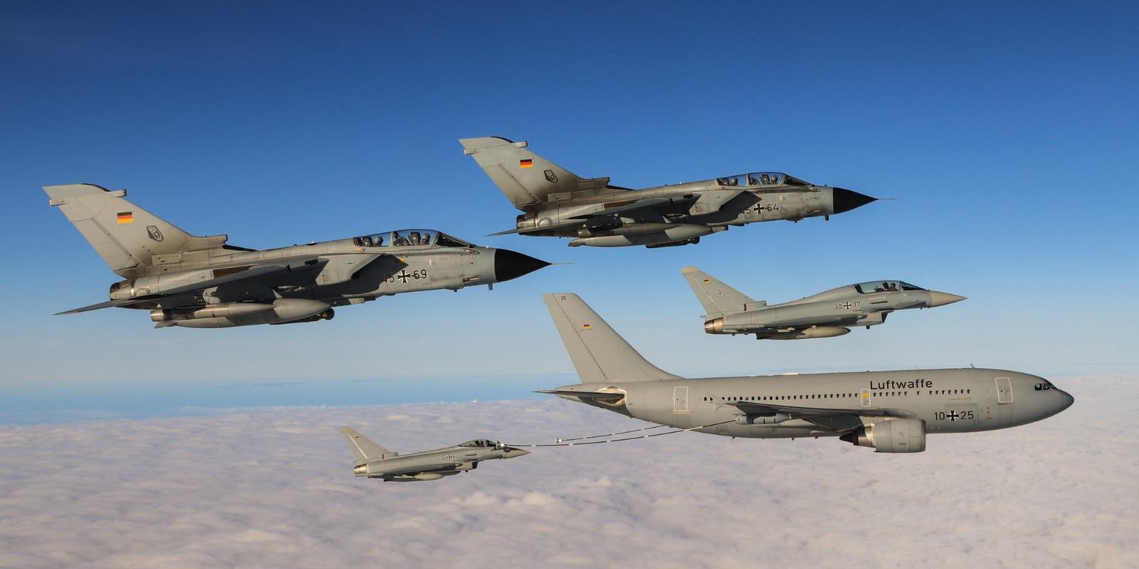 Flugzeuge in der Luft