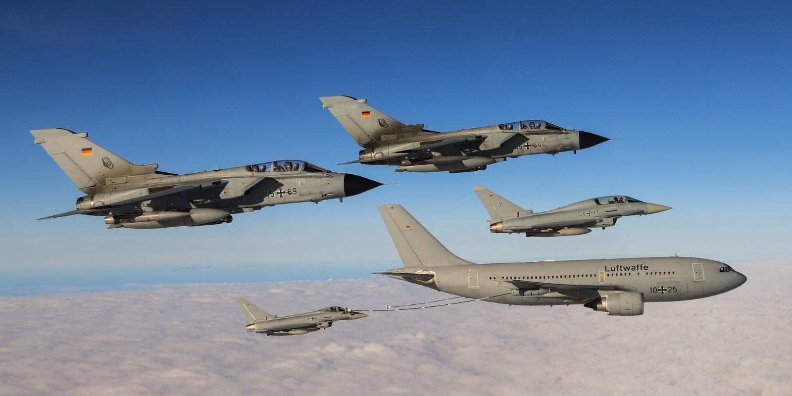 Flugzeuge in der Luft