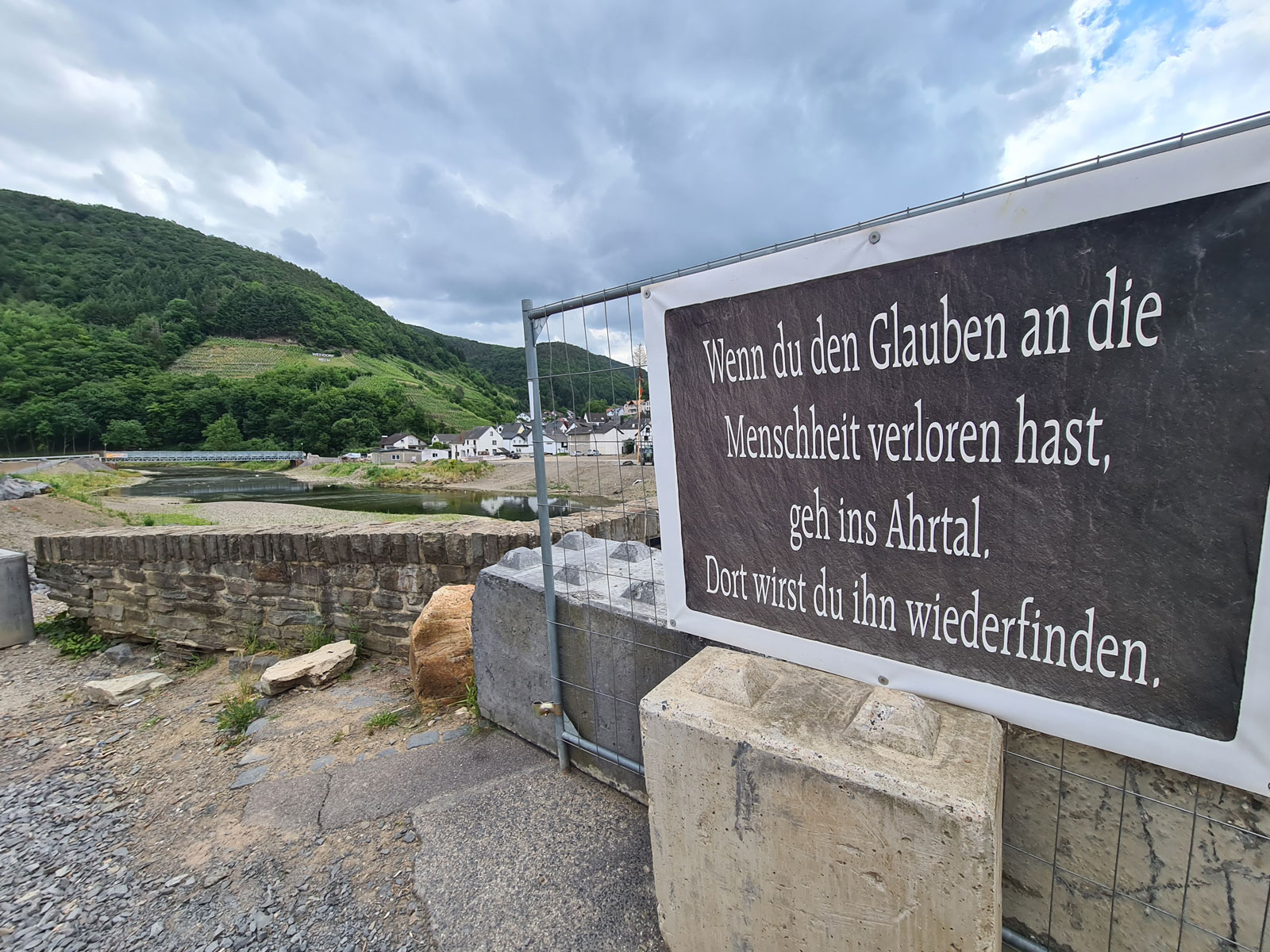 Ahrtal nach dem Hochwasser