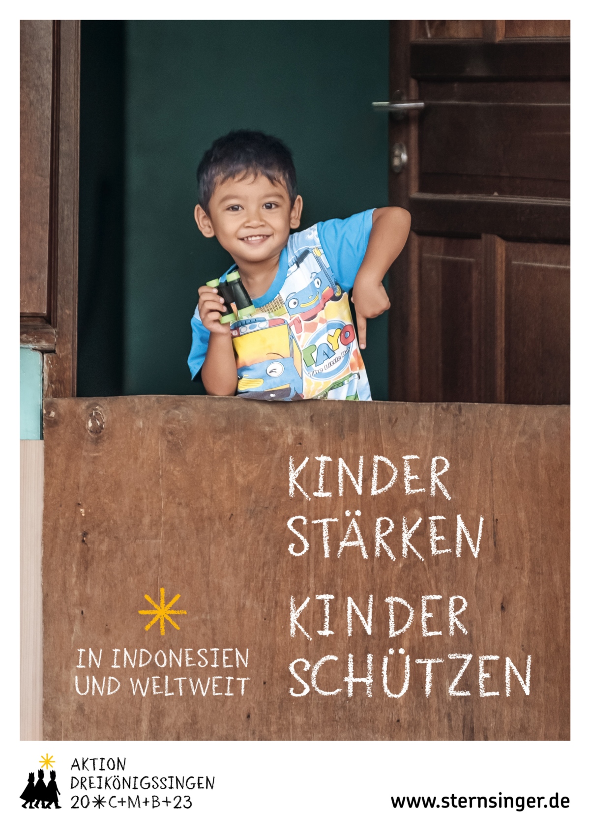 Plakat: Sternsinger-Aktion 2023
