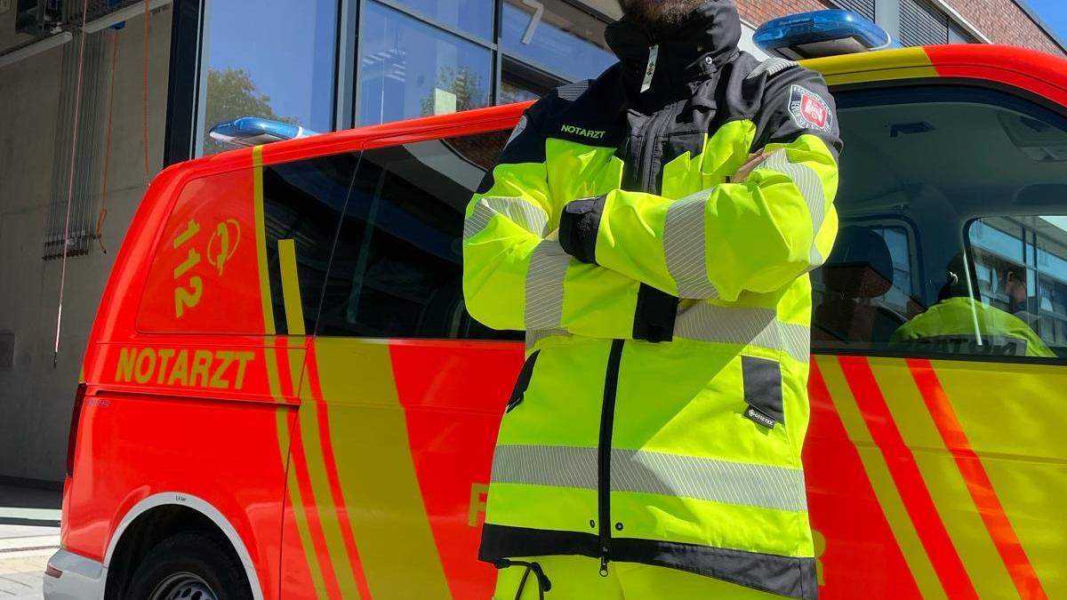 Julius Zimmermann im Einsatz Outfit