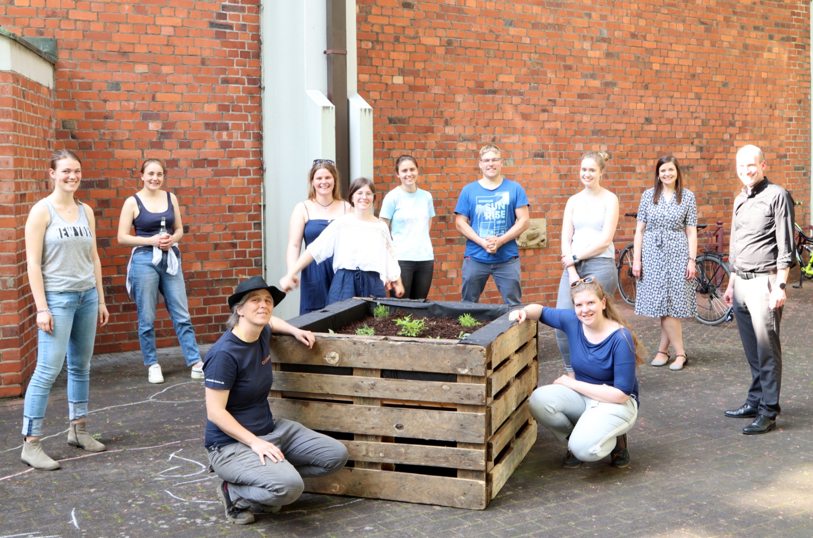 Urban Gardening am Campanile