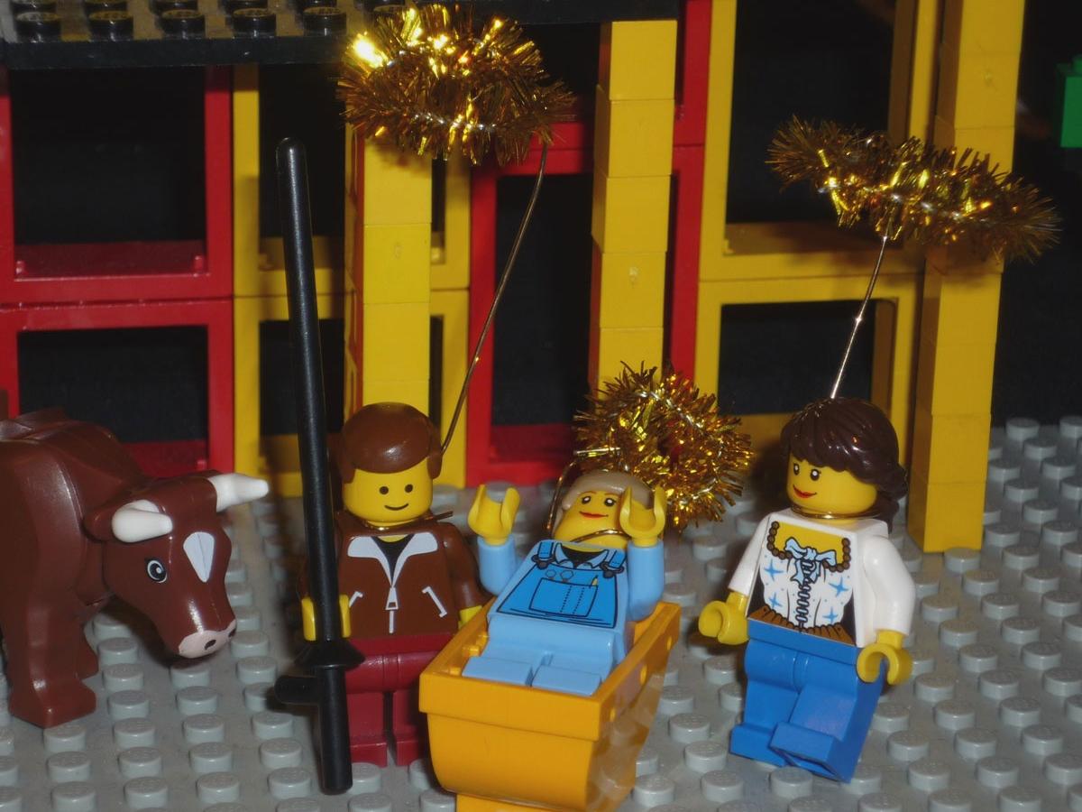 Lego-Krippe