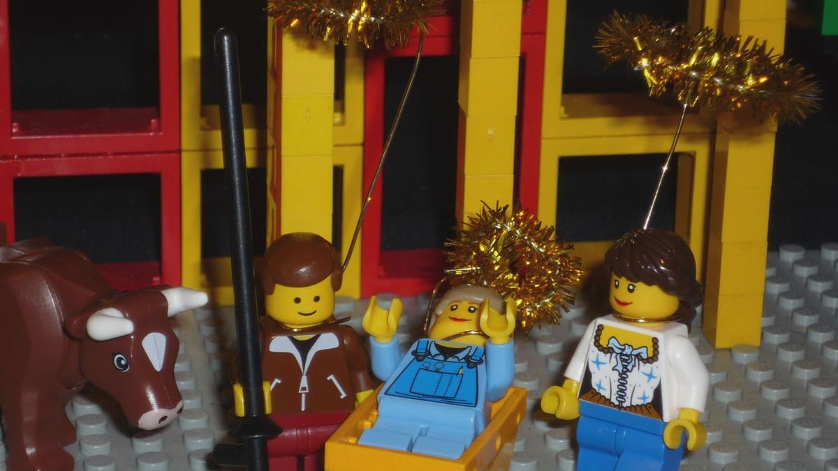 Lego-Krippe
