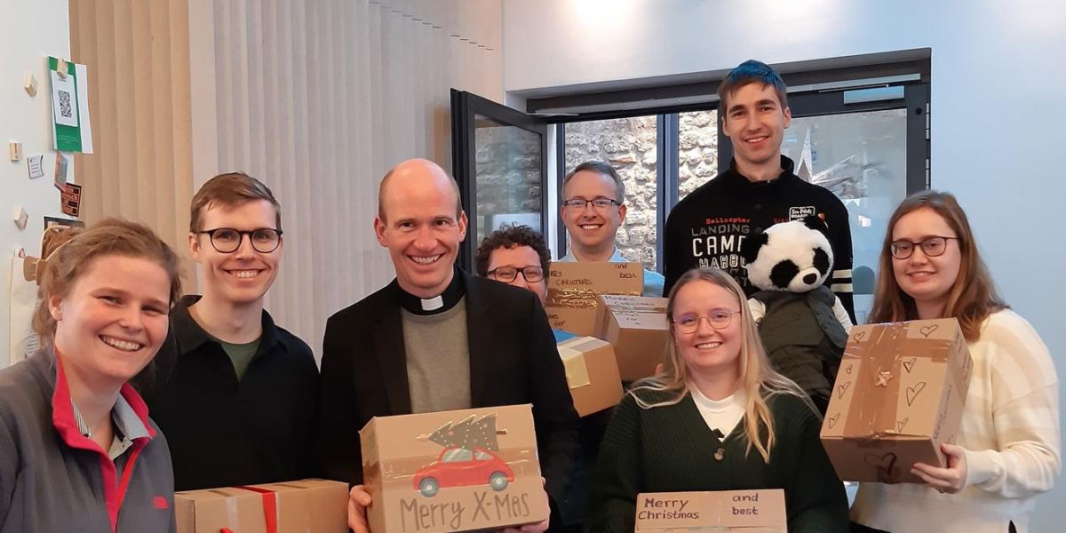 Pakete packen für Cherson