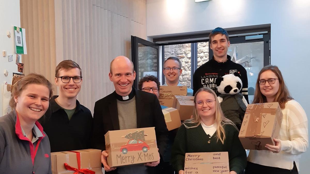 Pakete packen für Cherson