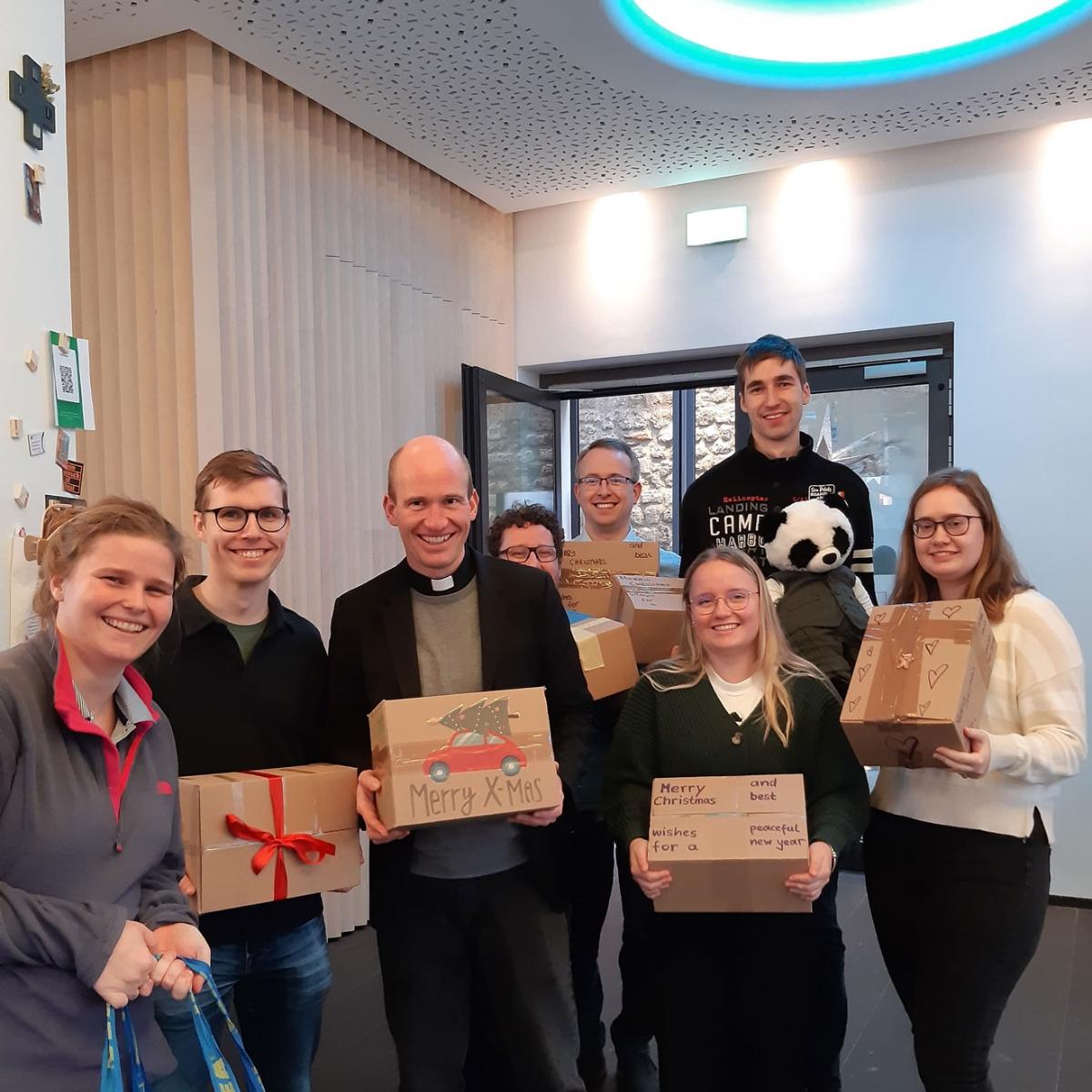 Pakete packen für Cherson