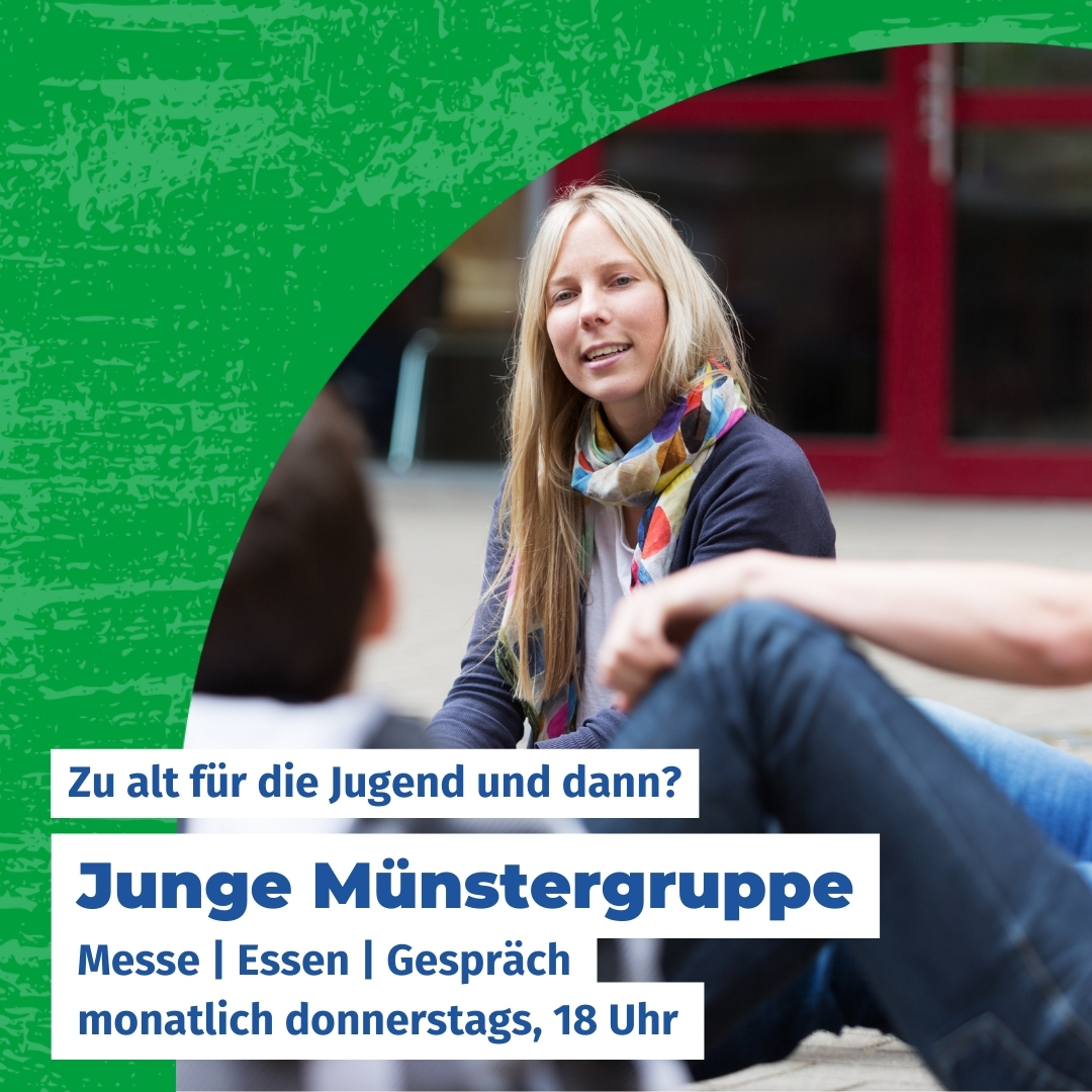 Junge Erwachsene am Bonner Münster