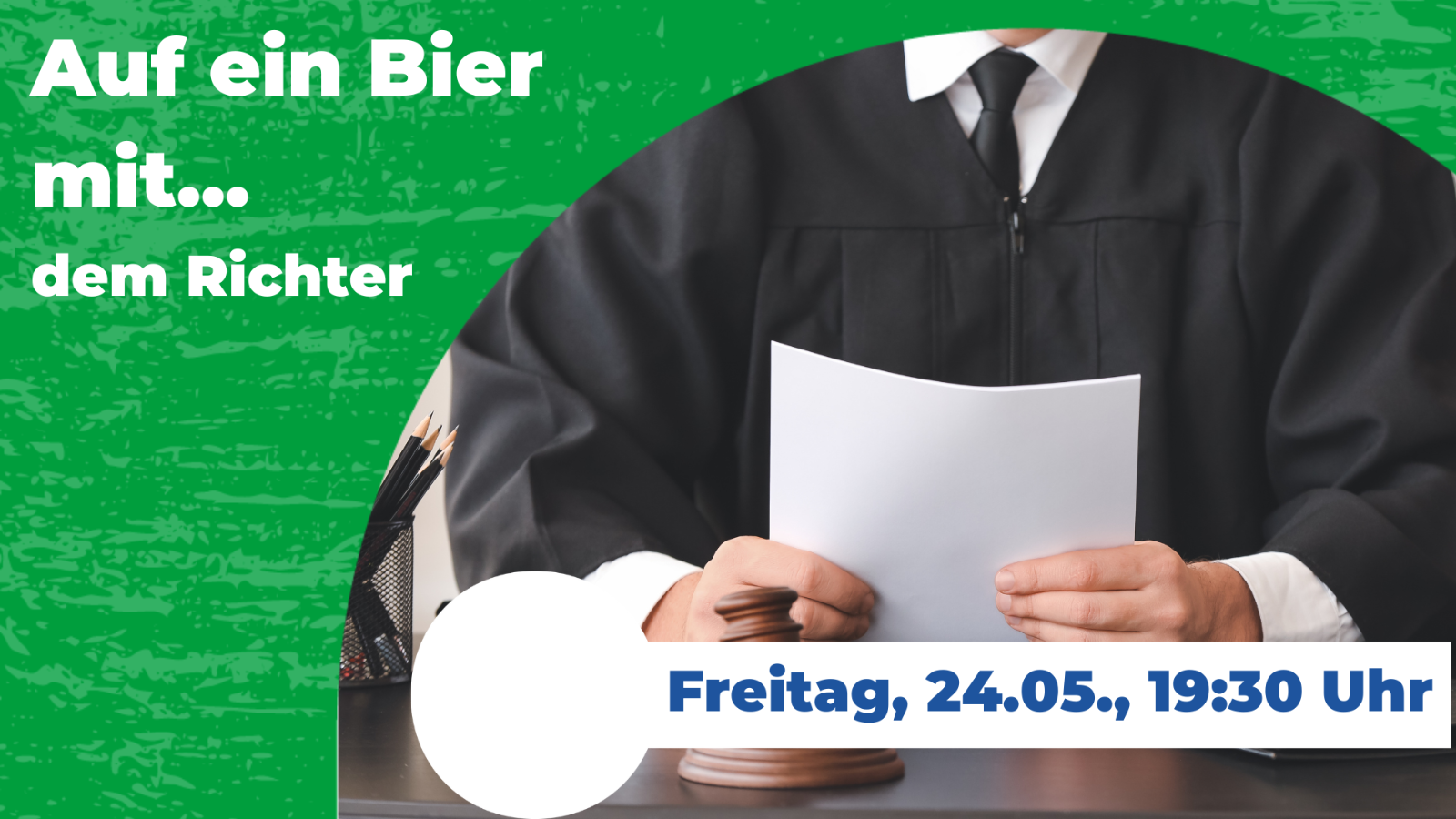 Auf ein Bier mit dem Richter