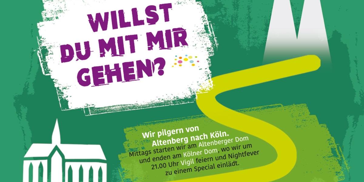 Plakat: Willst Du mit mir gehen?