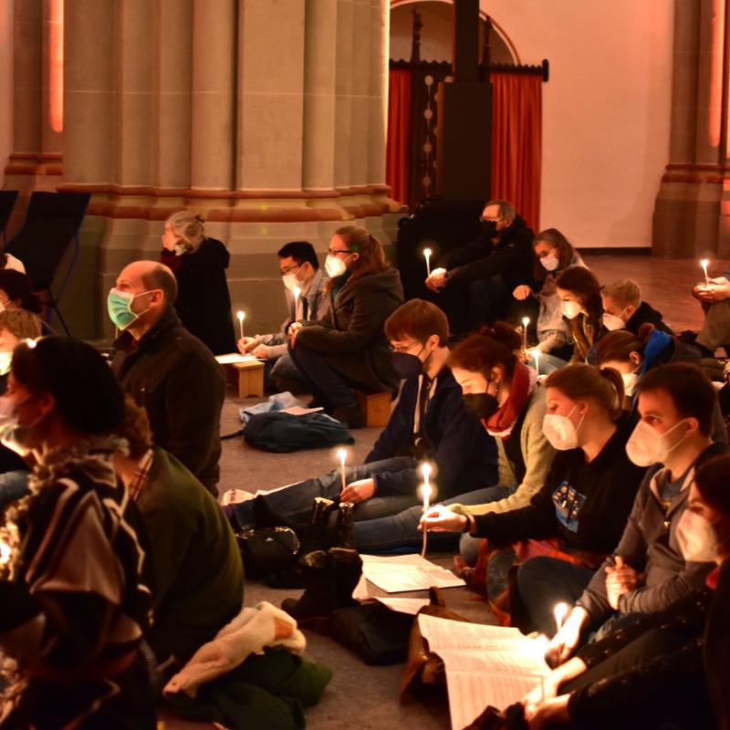 Jugendfestival: Taizé-Gebet