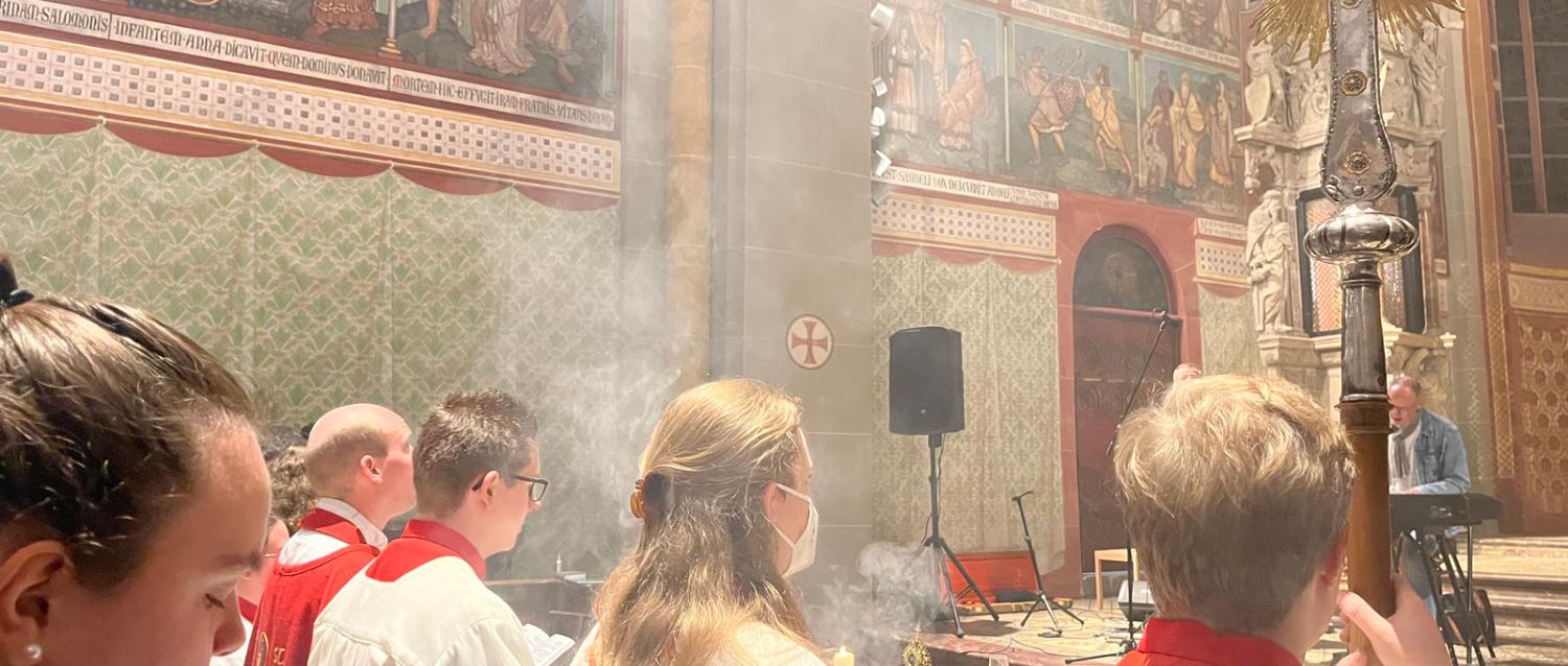 Gottesdienst im Bonner Münster