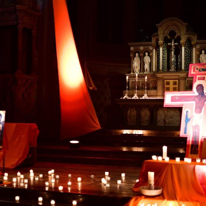 Nacht der Lichter 2023 im Bonner Münster