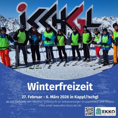 Plakat Winterfreizeit im Paznauntal