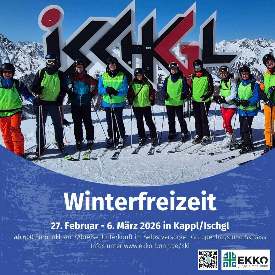 Plakat Winterfreizeit im Paznauntal