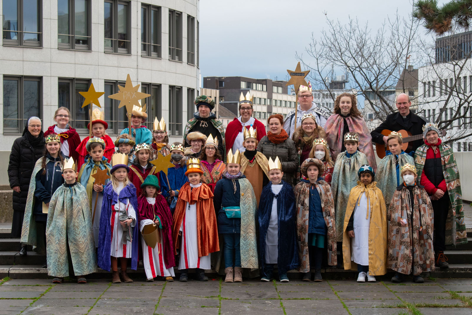 Sternsinger bei der Bonner Oberbürgermeisterin Katja Dörner