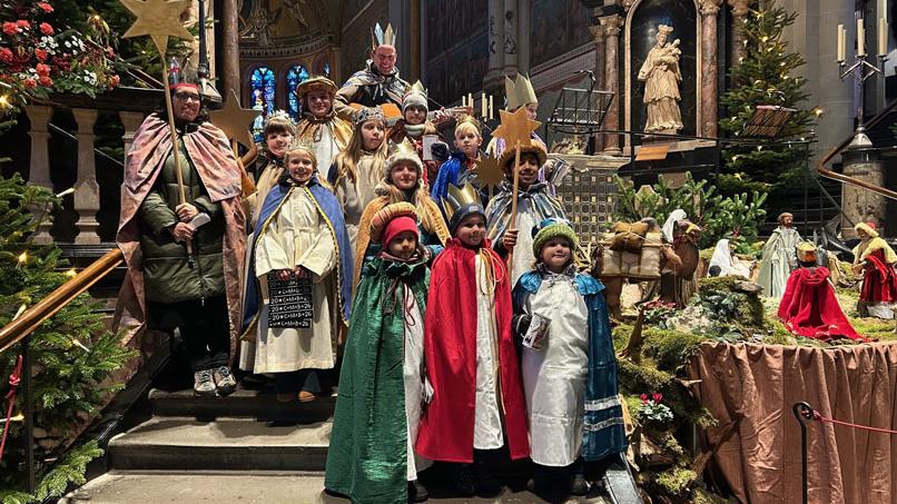 Sternsinger-Besuch im Alten Rathaus Bonn 2026