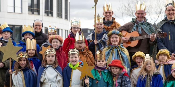 Sternsinger bei Oberbürgermeisterin Katja Dörner