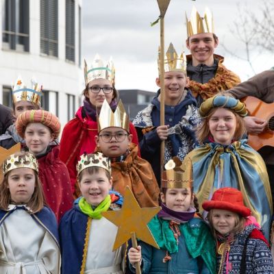 Sternsinger bei Oberbürgermeisterin Katja Dörner