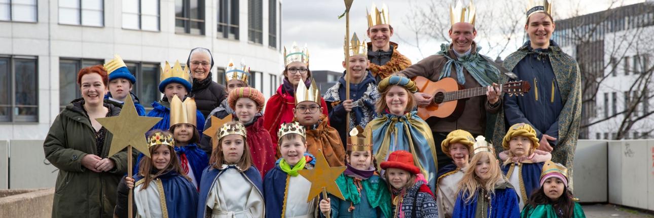 Sternsinger bei Oberbürgermeisterin Katja Dörner