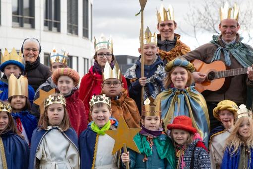 Sternsinger bei Oberbürgermeisterin Katja Dörner